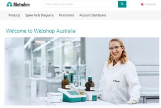 Metrohm ANZ Webshop